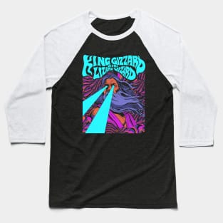 Psychedelic God King Gizzard & Lizard Wizard Baseball T-Shirt